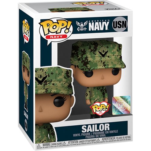Military Navy Female (Hispanic) Pop! Vinyl Figure