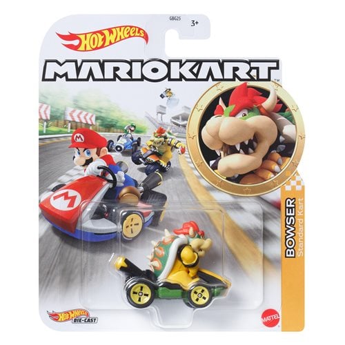 Mario Kart Hot Wheels 2024 Mix 3 Vehicle Case of 8