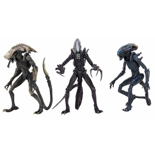 Alien vs. Predator Alien Movie Deco 7-Inch Scale Figure Set