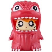 Godzilla x Hamtaro Chibi Godzilla Ham-kun Metallic Red Movie Monster Series Vinyl Figure