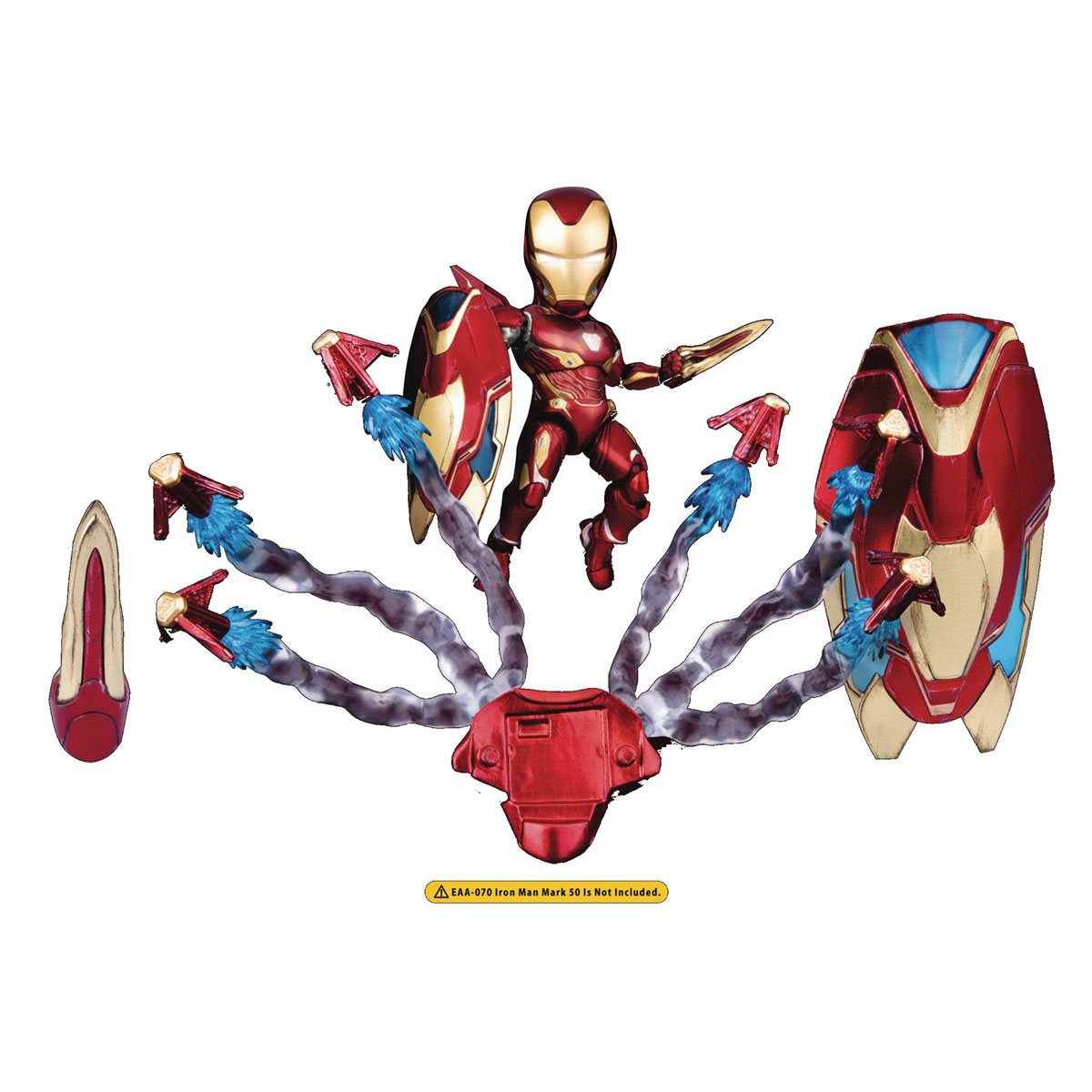 foran erklære ironi Avengers: Infinity War Iron Man MK50 EAA-070AC Weapon Accessory Set