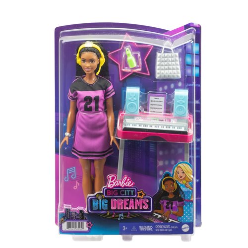 Barbie Big City Big Dreams Brooklyn Doll and Keyboard