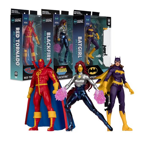 DC McFarlane Digital Wave 6 7-Inch Scale Action Figure Case of 3