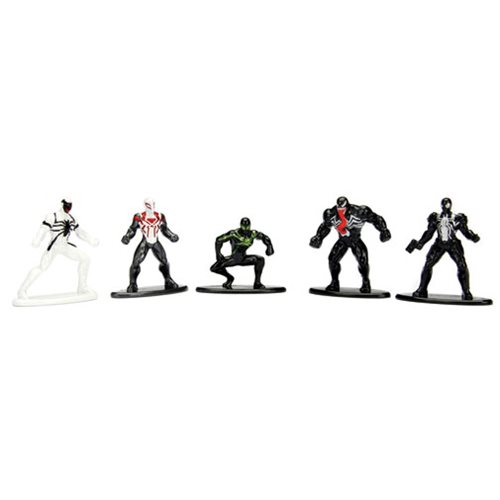 Marvel Nano Metalfigs Die-Cast Mini-Figures SPIDER-MAN 5-Pack 