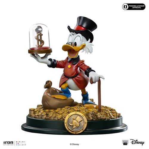 DuckTales Uncle Scrooge McDuck 1:10 Art Scale Limited Edition Statue