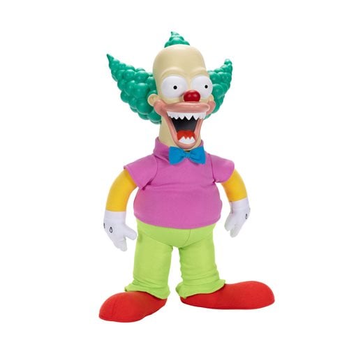 The Simpsons Krusty the Clown Talking Plush Doll