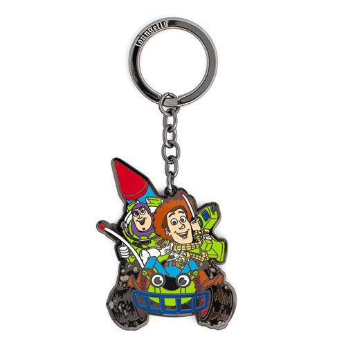 Toy Story Buzz Lightyear and Woody Enamel Key Chain