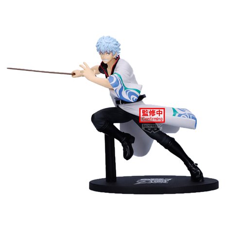Gintama Gintoki Sakata 20th Anniversary Version Vibration Stars Statue