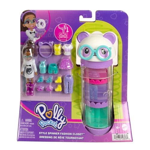 Polly Pocket Style Spinner Fashion Closet