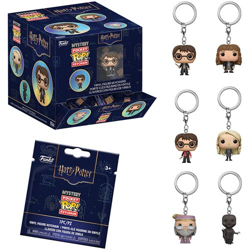 Harry Potter Blind Funko Pocket Pop Key Chain - Random 4-Pack