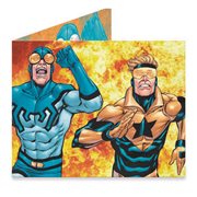 DC Heroes Booster Gold and Blue Beetle Mighty Wallet - Previews Exclusive