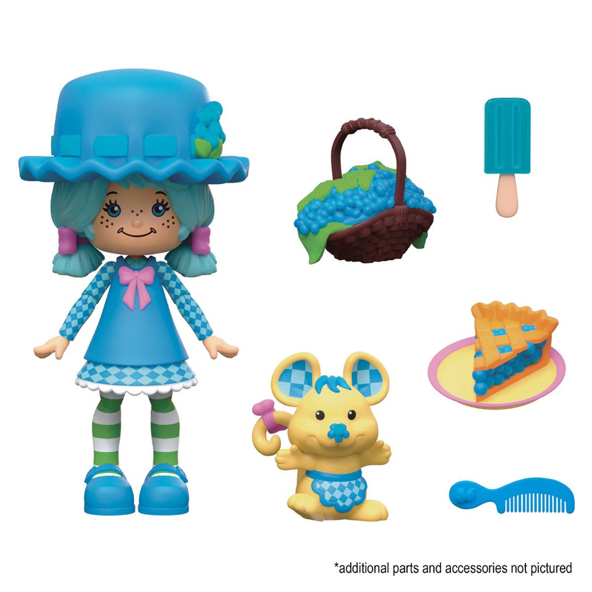 Strawberry Shortcake Wave 2 Blueberry Muffin and Cheesecake Mouse Action  Figure