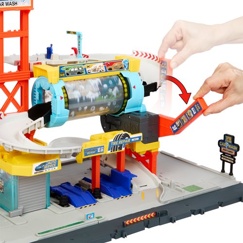 Matchbox Spin Cyclone Car Wash Playset