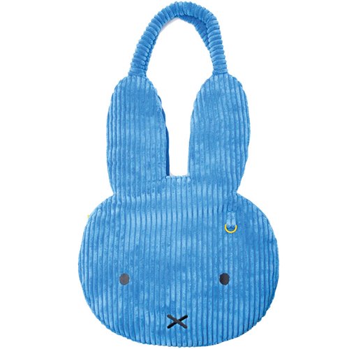 Miffy Head Wide Corduroy Over Size Tote Bag