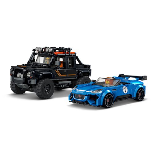 LEGO® Speed Champions 77264 Jaguar F-TYPE Project 7 & Land Rover Defender Classic