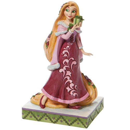 Disney Traditions Tangled Rapunzel with Gifts of Peace by Jim Shore Statue