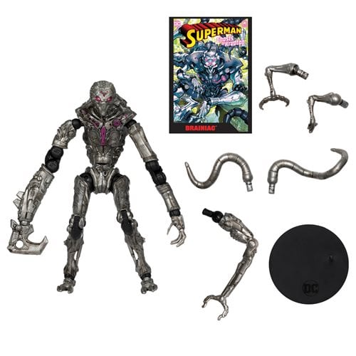 DC Page Punchers Superman Wave 5 Brainiac 7-Inch Scale Action Figure with Comic Book