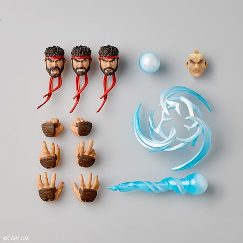 Street Fighter 6 Ryu Revoltech Amazing Yamaguchi Action Figure