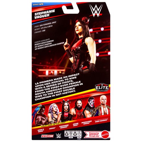 WWE Elite Collection Series 125 Stephanie Vaquer Action Figure