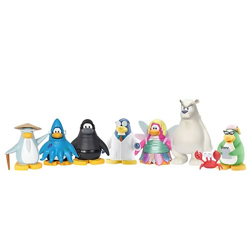 Club Penguin 2-Inch Mix and Match Figures Wave 8 Case