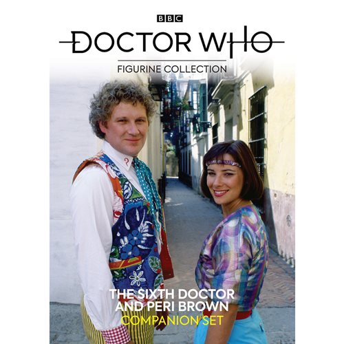 Doctor Who Collection The Sixth Doctor and Peri Brown Companion Set of 2