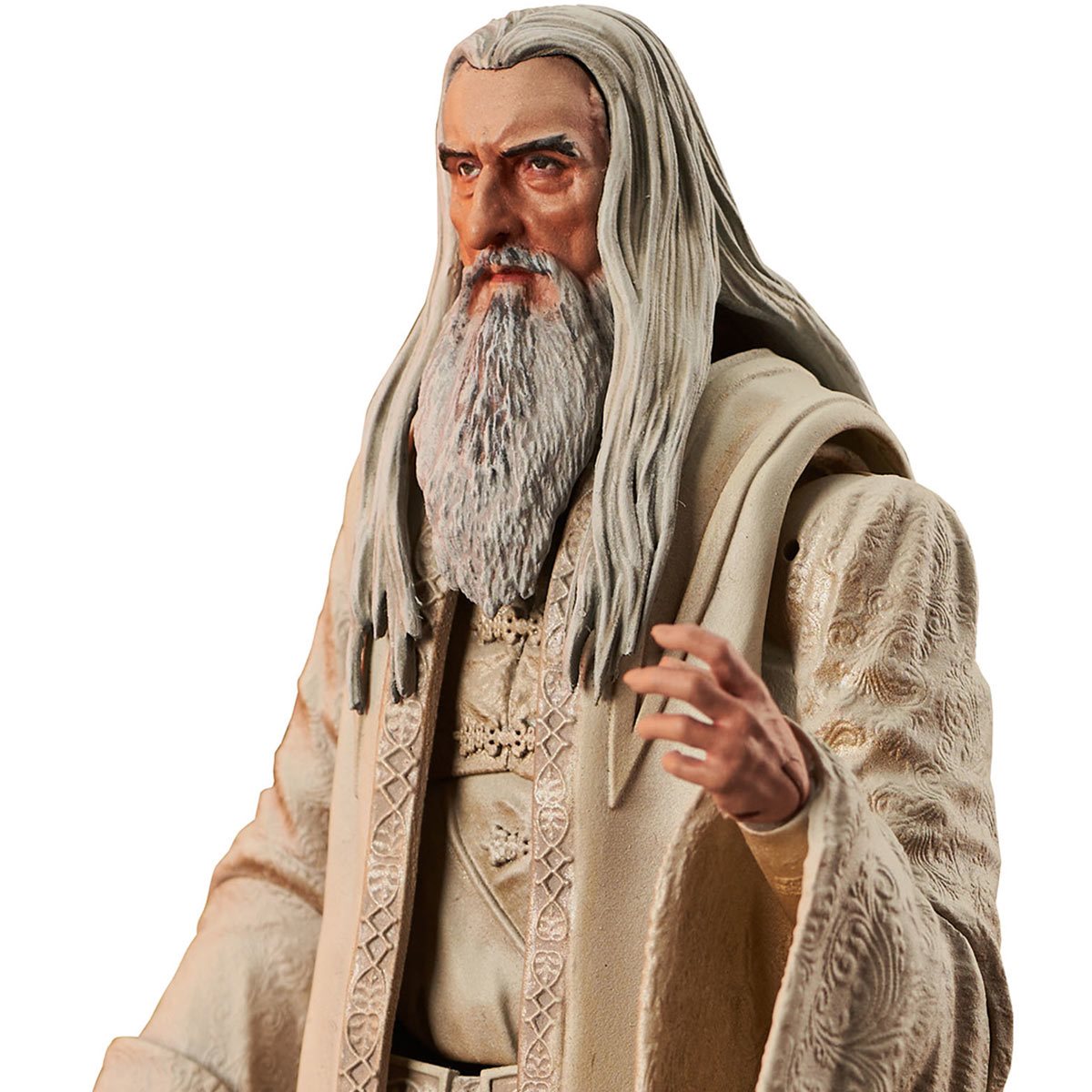 The Lord of the Rings Saruman The White on Throne 1/6 Scale Limited Edition  Statue