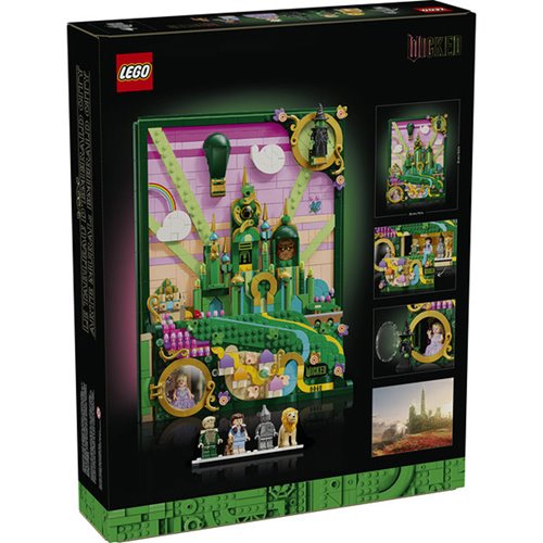 LEGO 75685 Wicked Emerald City Wall Art
