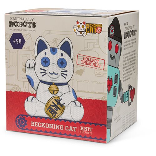 Beckoning Cat Happiness #498 Handmade by Robots Vinyl Figure