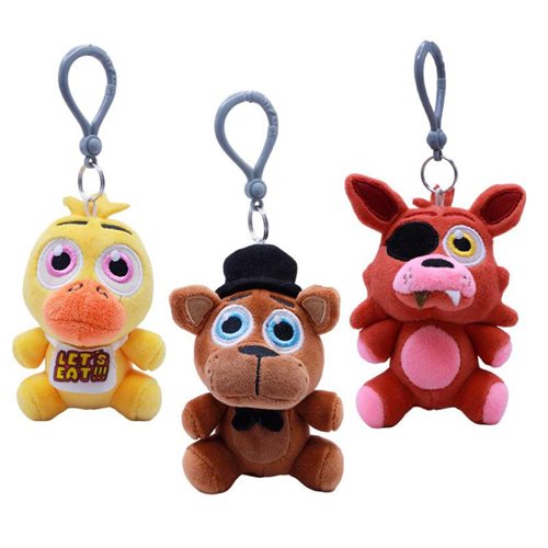 Five Nights at Freddy's Series 2 Plush Blind Box Backpack Clip Case of 18