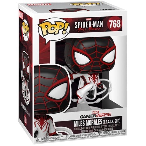 Spider-Man Miles Morales Game Track Suit Pop! Vinyl Figure