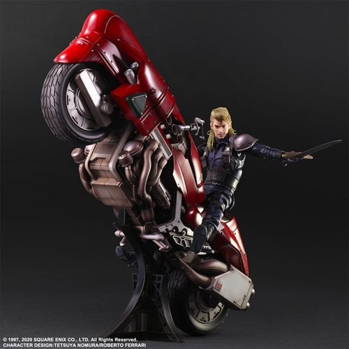 Final Fantasy VII: Remake Roche and Motorcycle Play Arts Kai Set