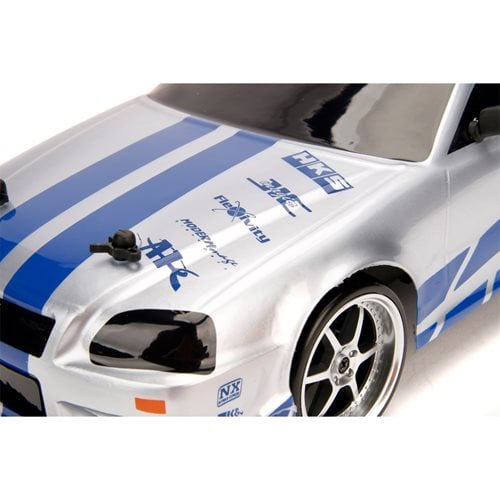 Fast and Furious Brian's Nissan Skyline Elite Drift 1:10 Scale RC Vehicle