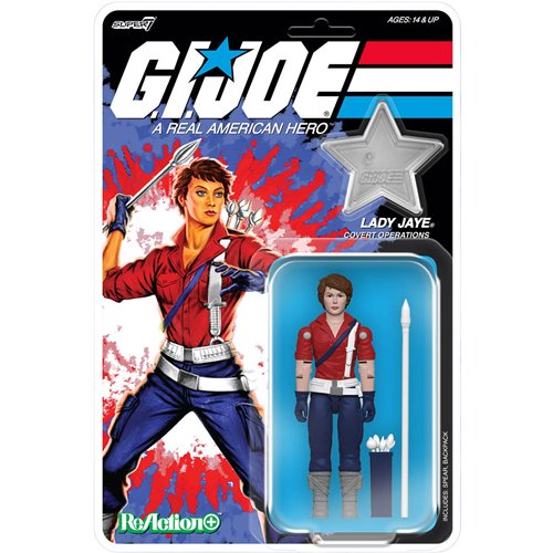 G.I. Joe Lady Jaye (America's 250th Anniversary) 3 3/4-Inch ReAction+ Figure