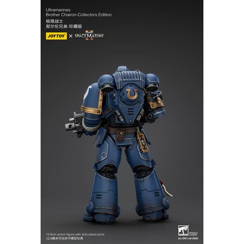 Joy Toy Warhammer Space Marine II Brother Chairon Collectors Edition 1:18 Scale Action Figure