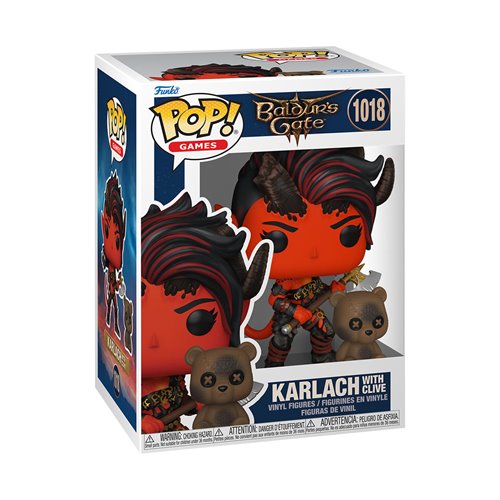 Baldur's Gate Karlach & Clive Funko Pop! Vinyl Figure