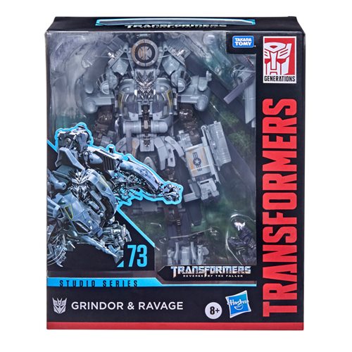 Transformers Studio Series Leader Class Grindor with Ravage