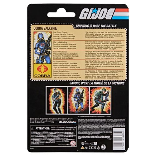 G.I. Joe Classified Series Retro Cardback Cobra Valkyrie 6-Inch Action Figure