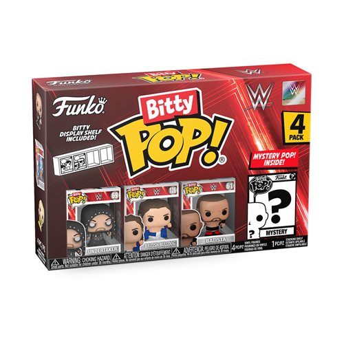 WWE The Undertaker Funko Bitty Pop! Mini-Figure 4-Pack