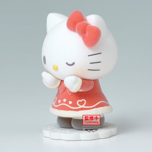 Sanrio Hello Kitty Santa Version Fluffy Puffy Mini-Figure