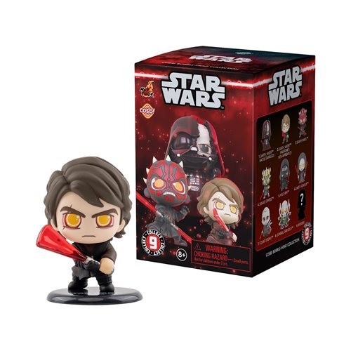 Star Wars Dark Side Cosbi Bobble Head Collection Blind-Box Mini-Figure Case of 8