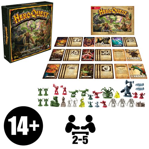 HeroQuest Jungles of Delthrak Quest Pack - Expansion Pack