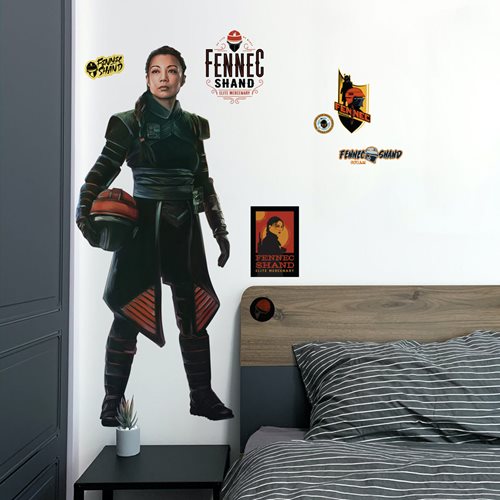 Star Wars: The Book of Boba Fett Fennec Shand Peel and Stick Giant Wall Decals