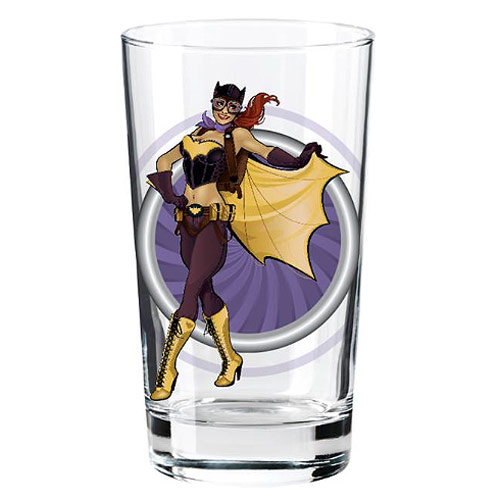 DC Comics Bombshells Batgirl Toon Tumbler Pint Glass