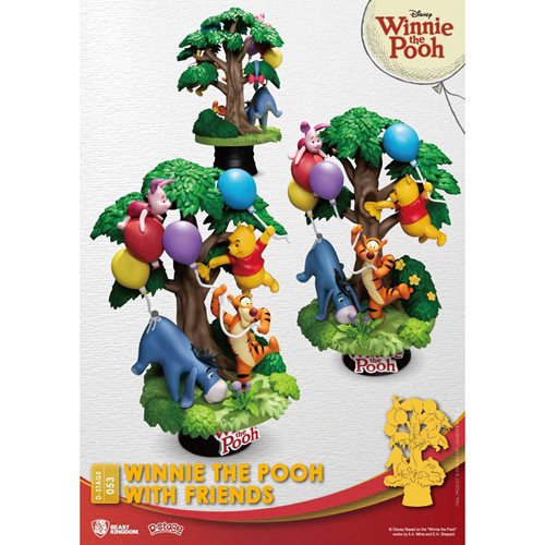 Winnie the Pooh with Friends D-Stage DS-053 6-Inch Statue