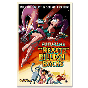 Futurama Beast with a Billion Backs Paper Giclee Print