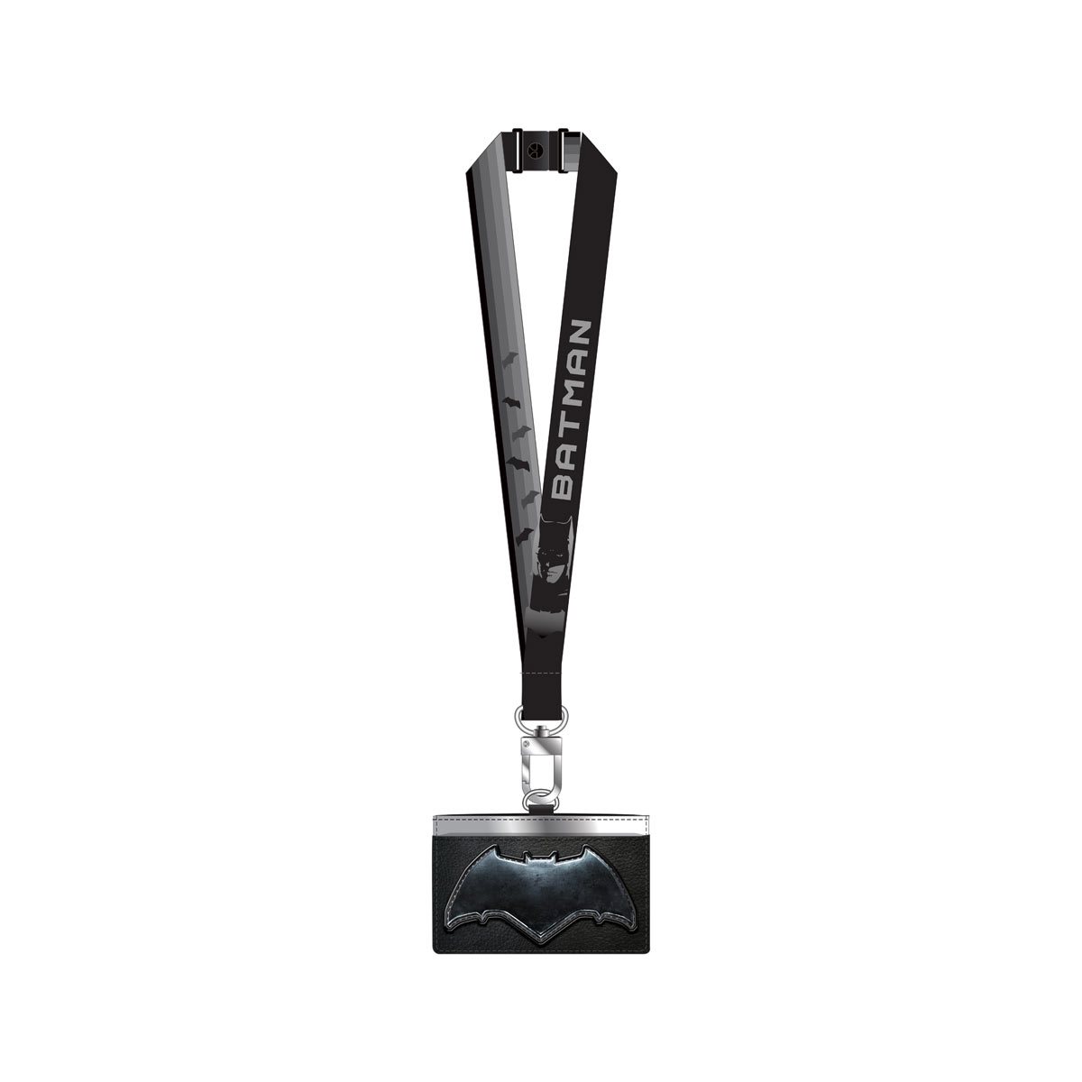 Batman Deluxe Lanyard with Card Holder - Entertainment Earth