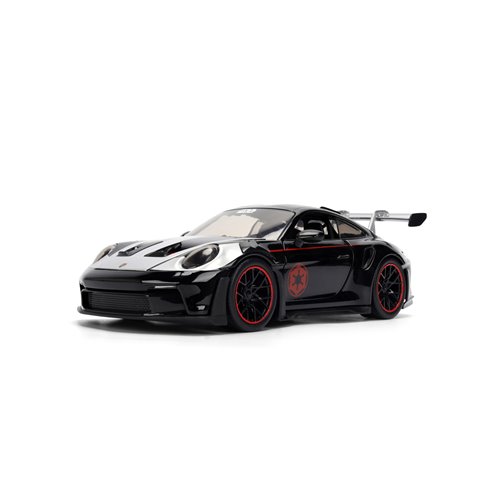 Hollywood Rides Star Wars Porsche 911 GT3 RS 992 1:24 Scale Die-Cast Metal Vehicle with Darth Vader