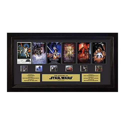 Star Wars Through the Ages Special Edition Montage Film Cell