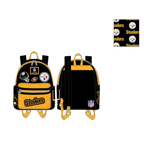 NFL Pittsburg Steelers Patches Mini-Backpack