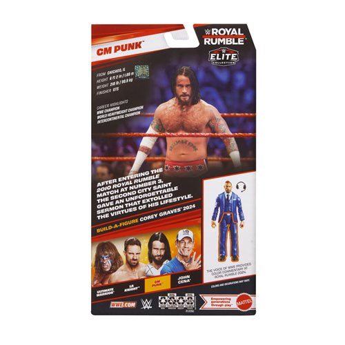 WWE Royal Rumble Elite Action Figure Case of 5